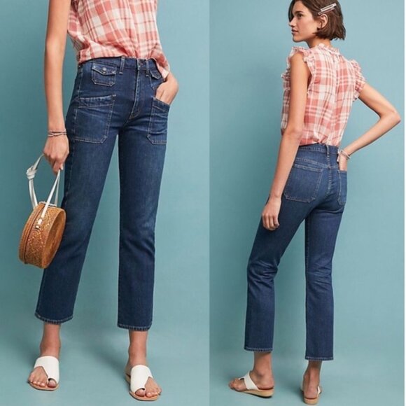 Citizens of Humanity Kamila Patch Pocket Flare Jeans size 28 - Picture 1 of 9